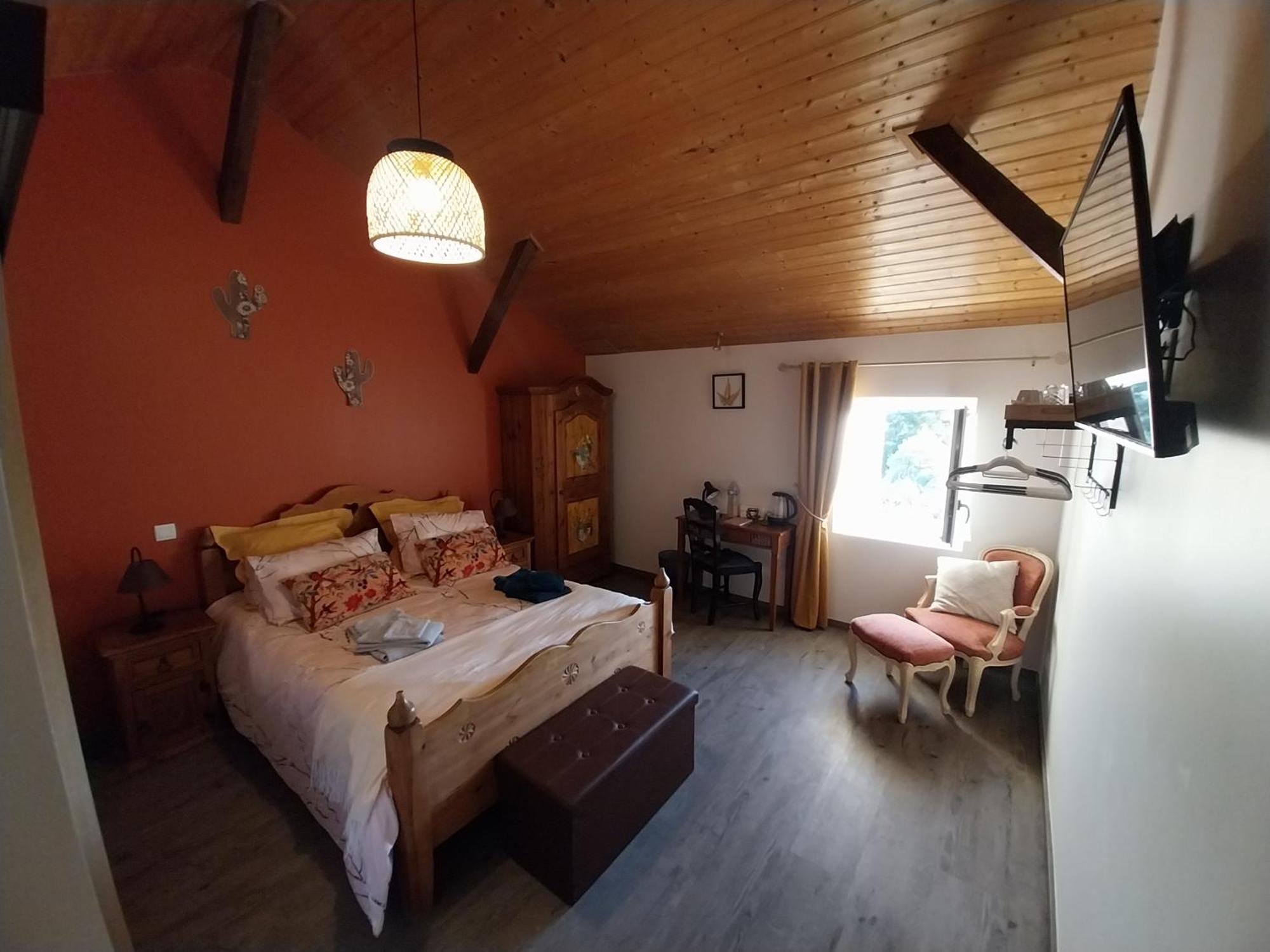 Au Granit Bleu Bed & Breakfast Faye-l'Abbesse Exterior photo